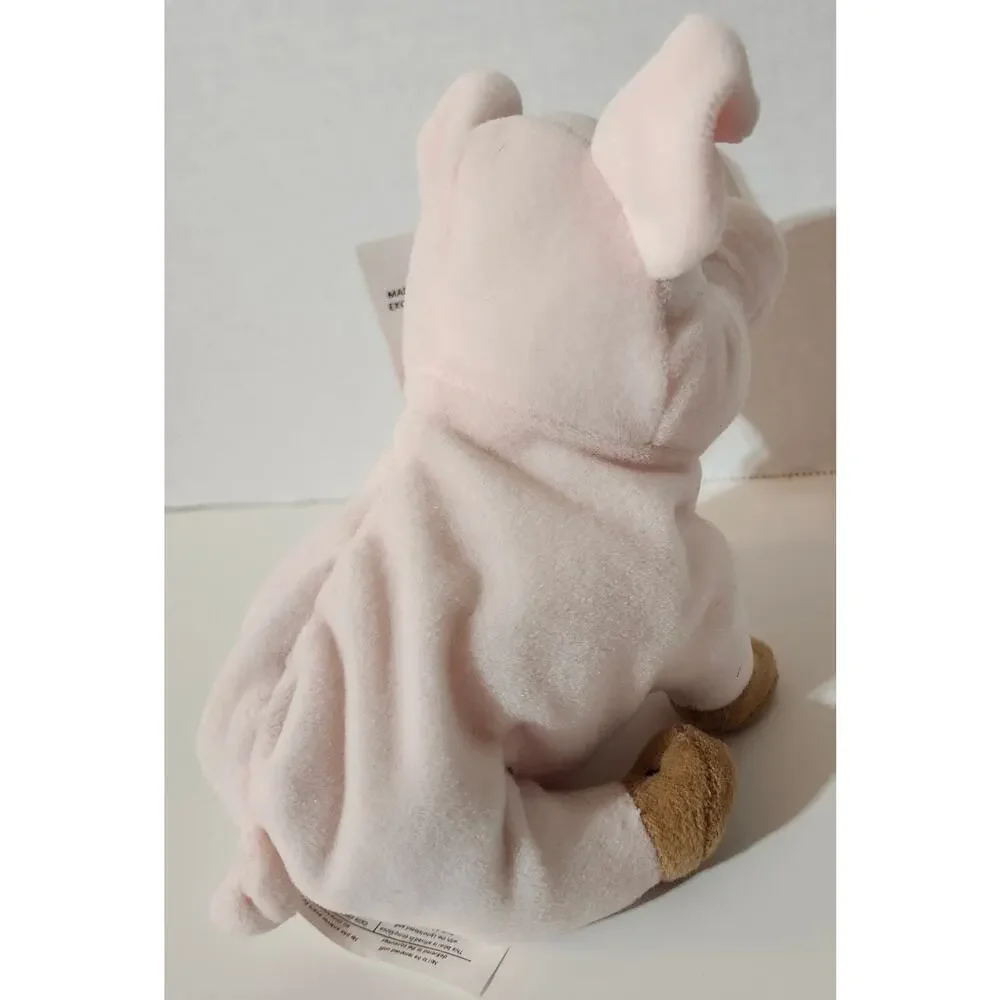 Disney Store Black Cauldron Hen Wen Bean Bag Plush Pig NWT Rare